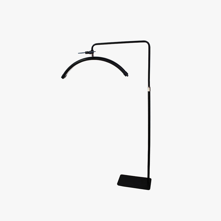 Arisha Industrielle Lampadaire Linéaire Simple Métal/PVC Noir Salon - Neutralighting