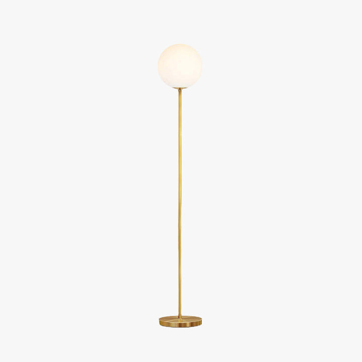 Valentina Design Lampadaire Bulle Simple Métal/Acrylique Doré Salon - Neutralighting