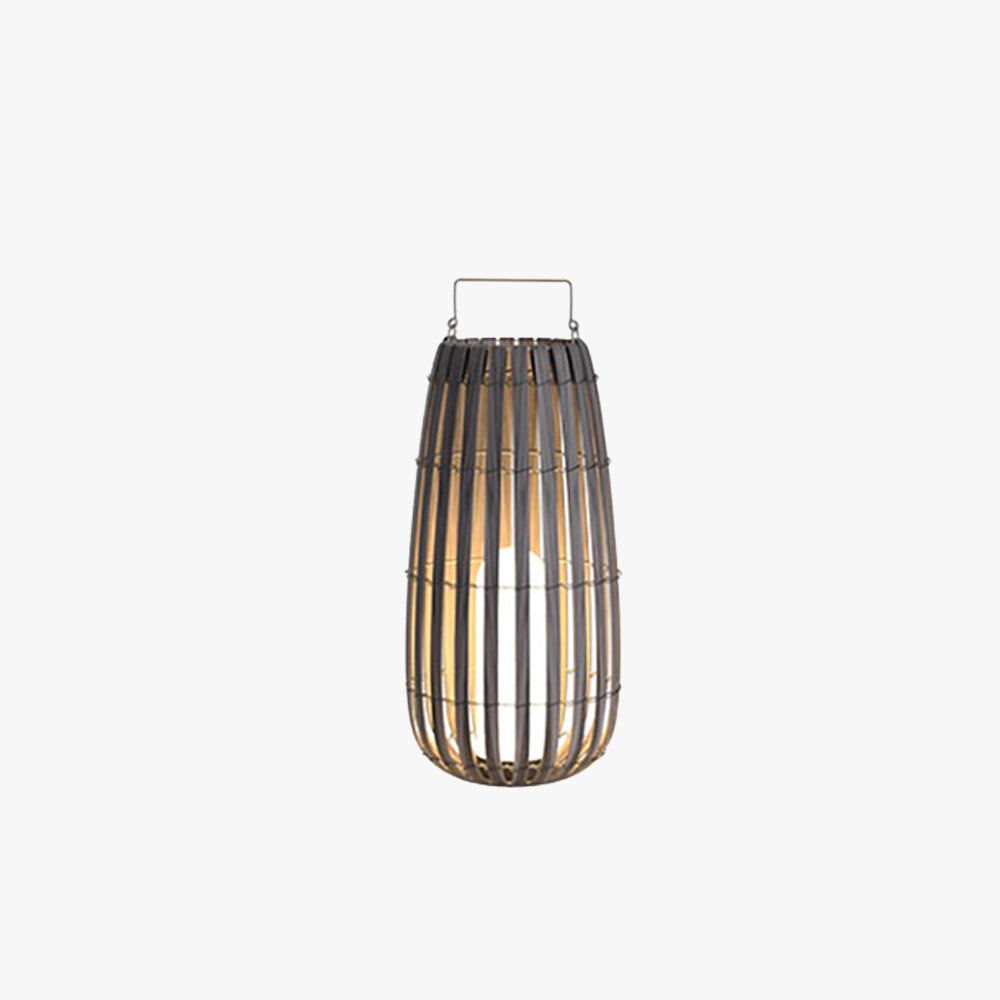 Ray Lampadaire Cylindre Vintage, Bois, Bois, Allée - Neutralighting
