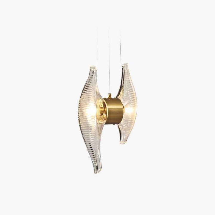 Kristy Suspension Irrégulier Nordique, Verre/Aluminium, Or, Salon - Neutralighting