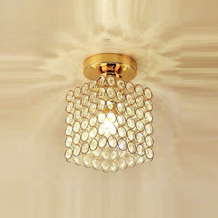 Arisha Moderne Plafonnier Métal Verre Chambre À Coucher - Neutralighting