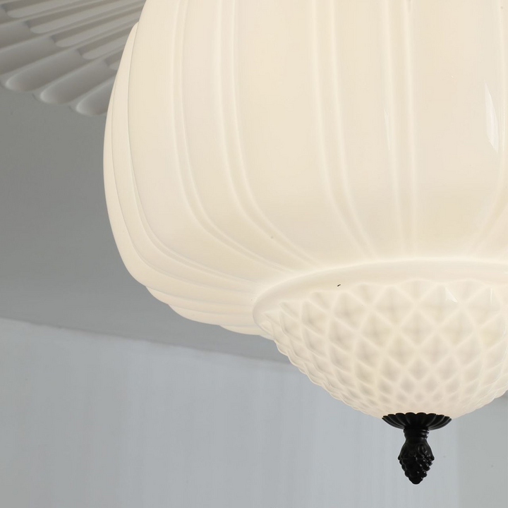Arisha Plafonnier Moderne Métal Verre Chambre à Coucher - Neutralighting