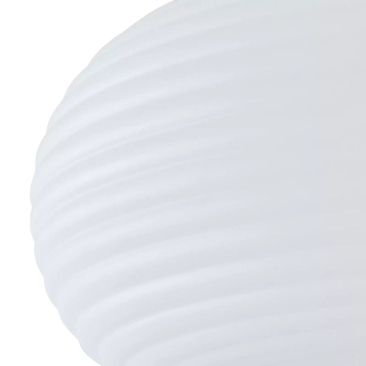 Arisha Plafonnier Ovale Moderne, Métal/Acrylique, Blanc, Salon - Neutralighting