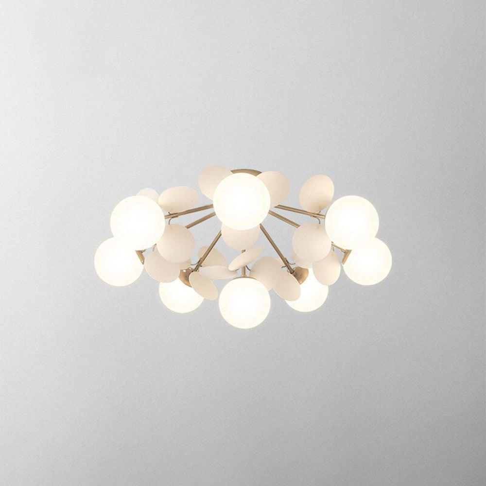 Nexen Plafonnier en forme de branche florale multicolore - Neutralighting
