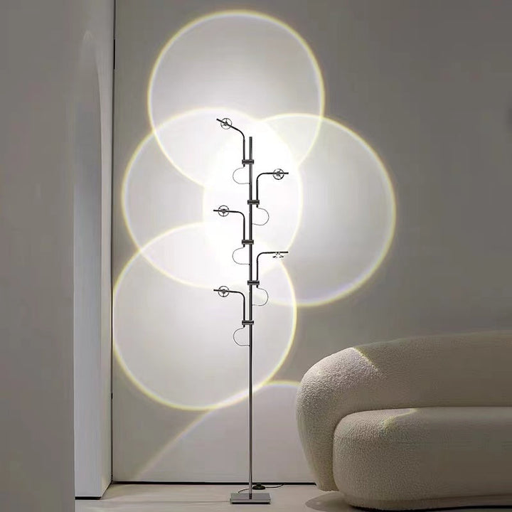Mira Lampadaire Linéaire Minimaliste, Blanc Chaud/Naturel, Salon - Neutralighting