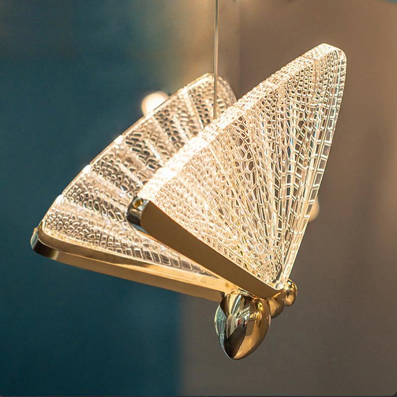 Arisha Moderne Luminaires Suspension Doré Animal - Neutralighting