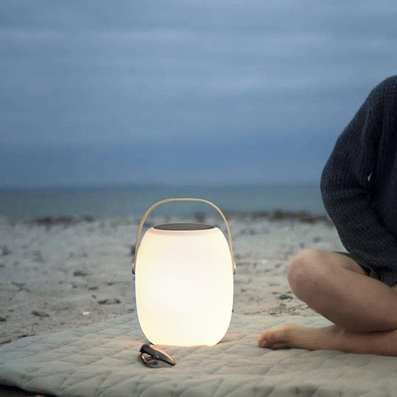 Ray Moderne LED Lampe Extérieure au Sol Acrylique Camping/Patio/Balcon - Neutralighting