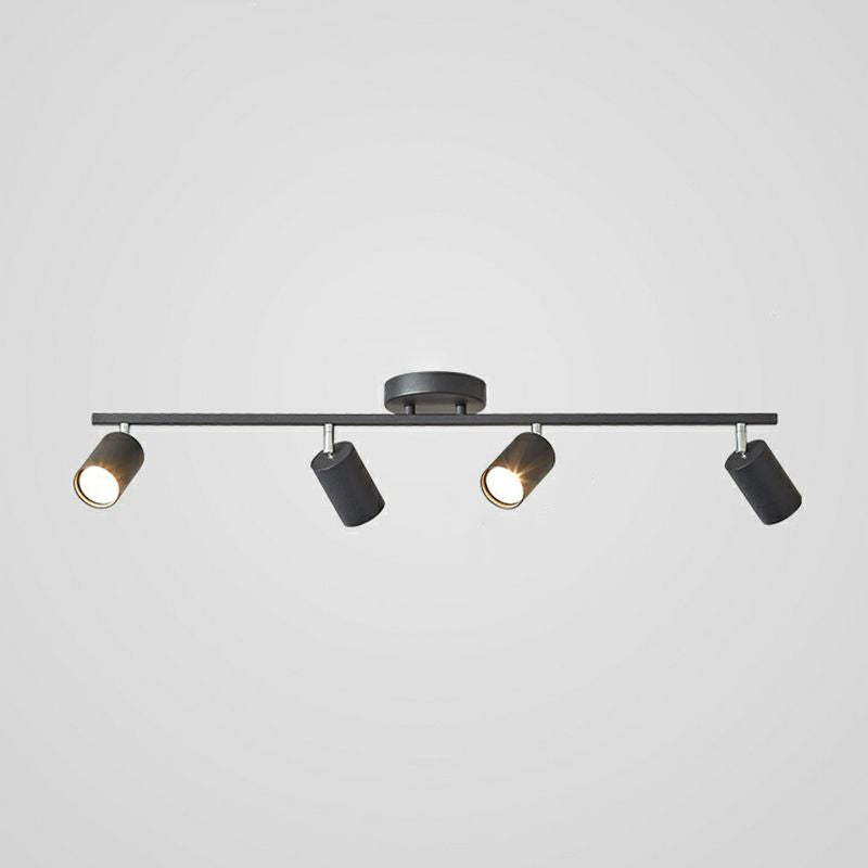 Aim Moderne LED Plafonnier Noir/Blanc/Or Métal Chambre à coucher - Neutralighting
