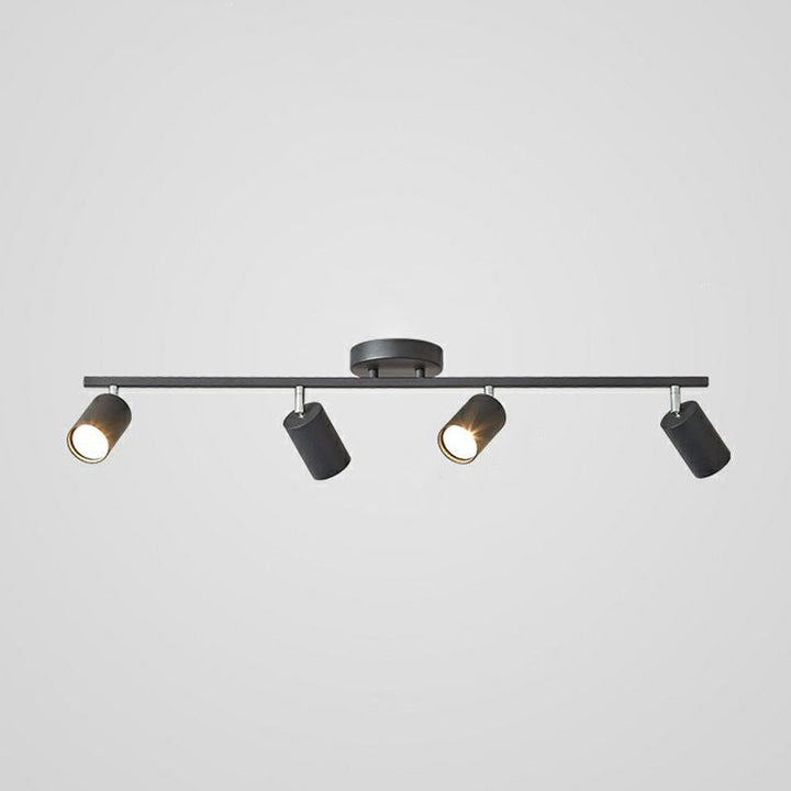 Aim Moderne LED Plafonnier Noir/Blanc/Or Métal Chambre à coucher - Neutralighting