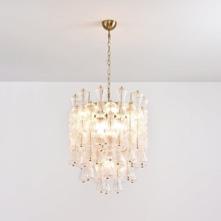Aurora Lustre Murano Verre Florale Cascade - Neutralighting