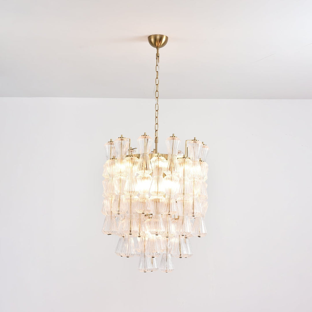 Aurora Lustre Murano Verre Florale Cascade - Neutralighting