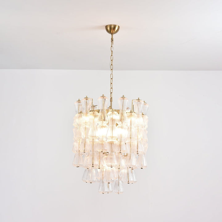 Aurora Lustre Murano Verre Florale Cascade - Neutralighting