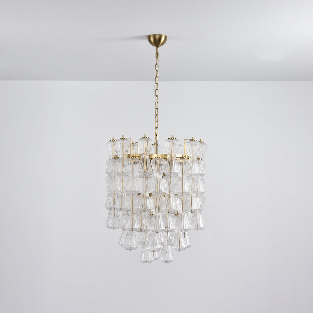 Aurora Lustre Murano Verre Florale Cascade - Neutralighting