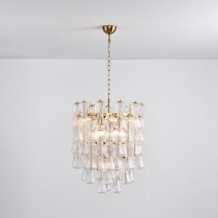 Aurora Lustre Murano Verre Florale Cascade - Neutralighting