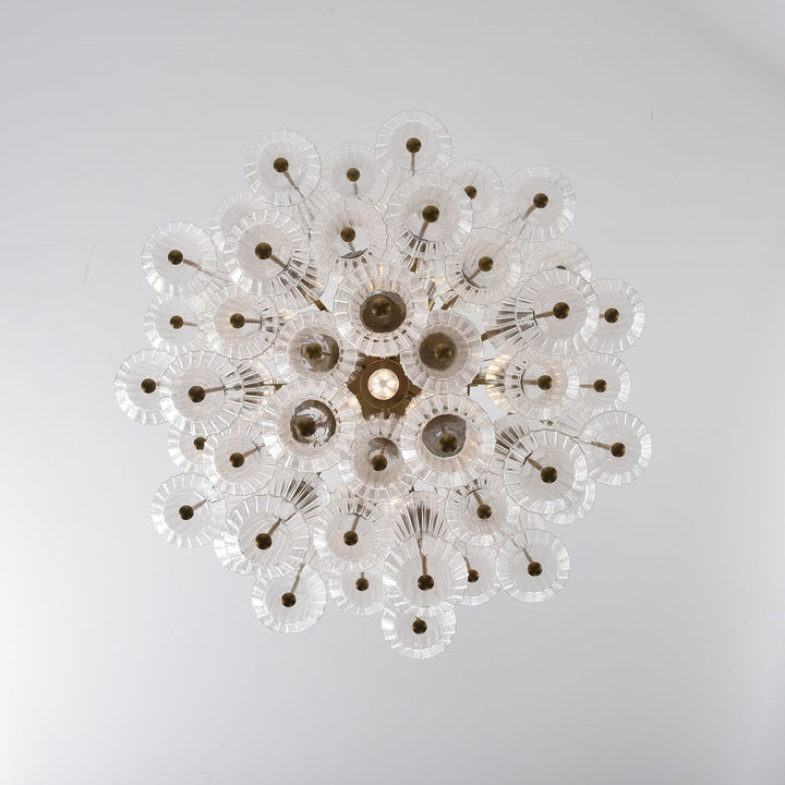 Aurora Lustre Murano Verre Florale Cascade - Neutralighting