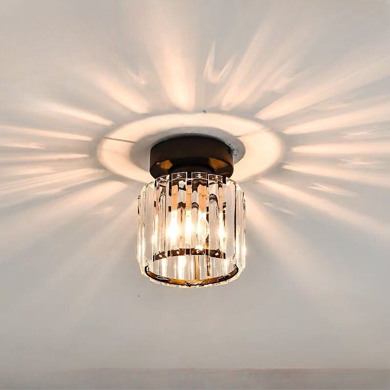 Arisha Moderne Plafonnier Métal Verre Chambre À Coucher - Neutralighting