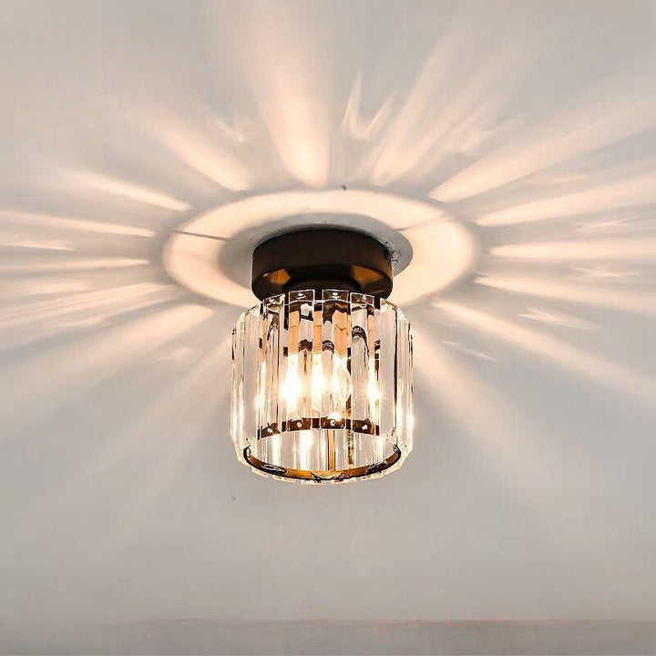 Arisha Moderne Plafonnier Métal Verre Chambre À Coucher - Neutralighting