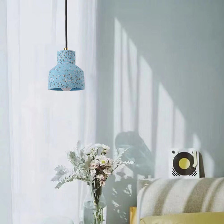 Halen Suspension Rond Décor Nordique. Métal/Ciment. 4 Couleur. Salon - Neutralighting