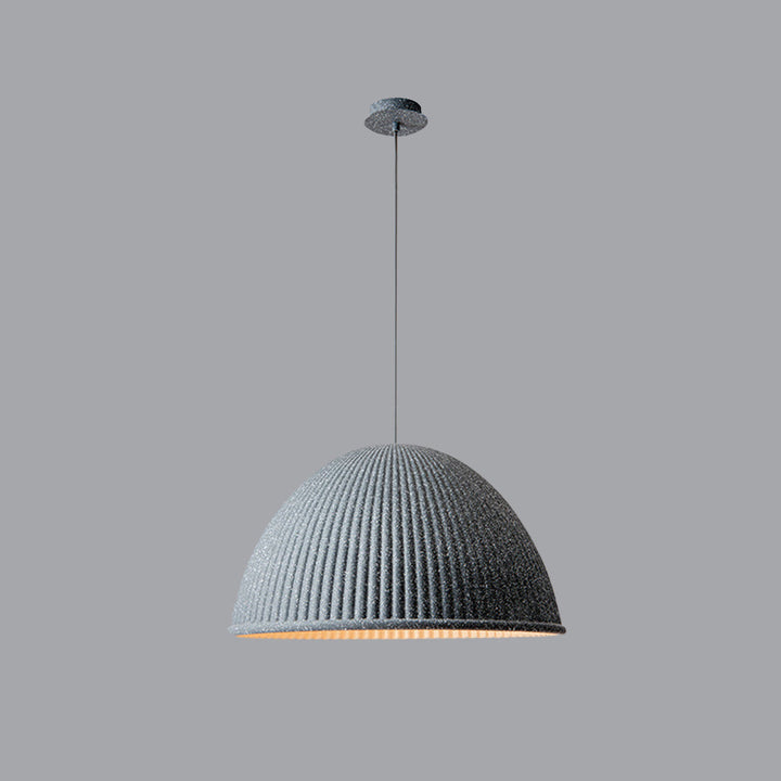 Valentina Suspension Dôme Moderne, Résine, Blanc/Noir/Gris, Librairie/Chambre à Coucher - Neutralighting