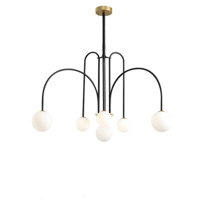 Valentina Moderne Lustre Métal Verre Salon Salle à Manger - Neutralighting