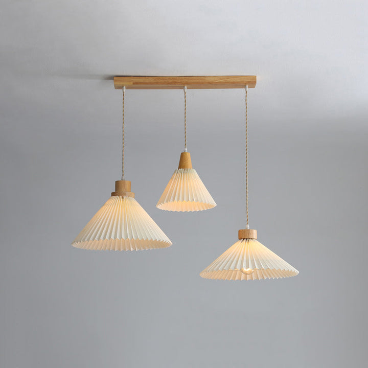 Ritta Suspension Cluster, Plissé 4 Styles - Neutralighting