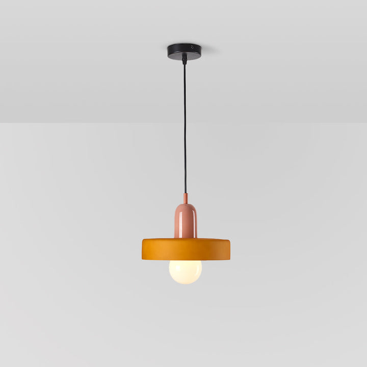 Jess Suspension Ronde Vintage Verre Salon - Neutralighting