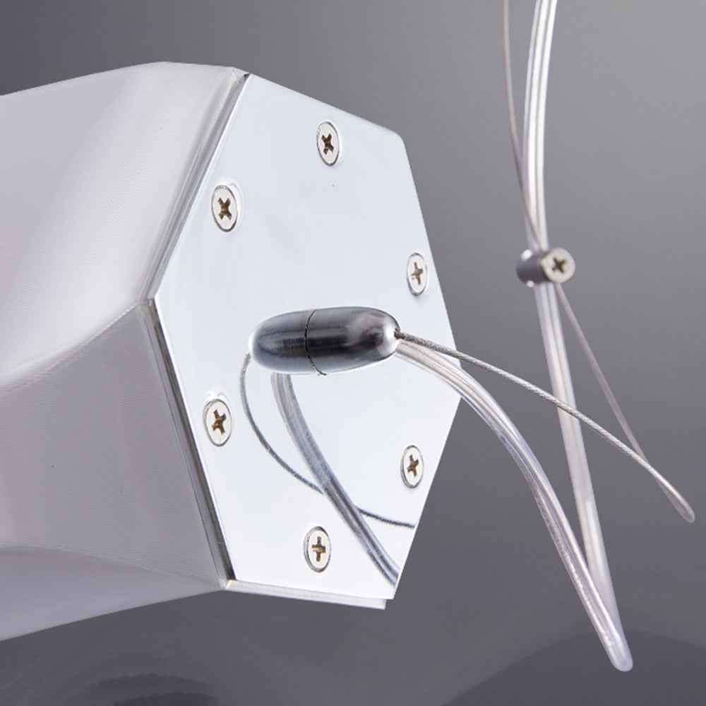 Suspension Arisha Métal Blanc LED 32W