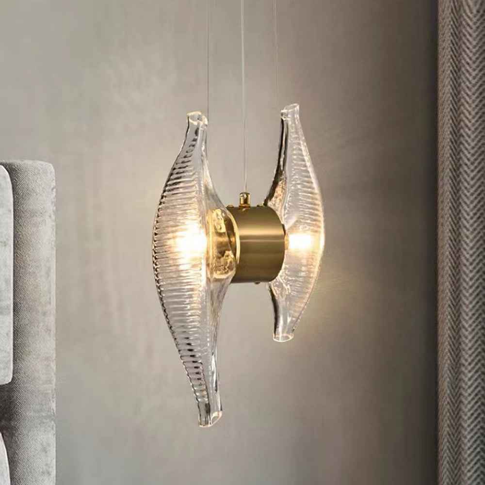 Kristy Suspension Irrégulier Nordique, Verre/Aluminium, Or, Salon - Neutralighting