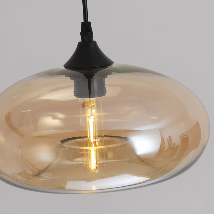 Lurea Lampes Suspendues en Verre Modernes Nordiques Chambre à Coucher - Neutralighting
