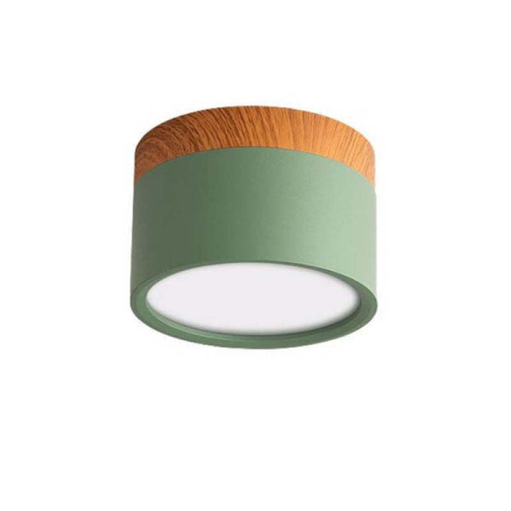 Jojo Petit Plafonnier Led Multicolor Bois Nordique. Couloir - Neutralighting