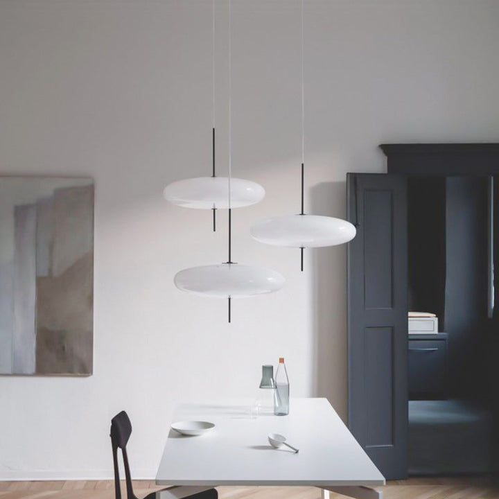 Quor Suspension Ovale Nordique Moderne - Neutralighting