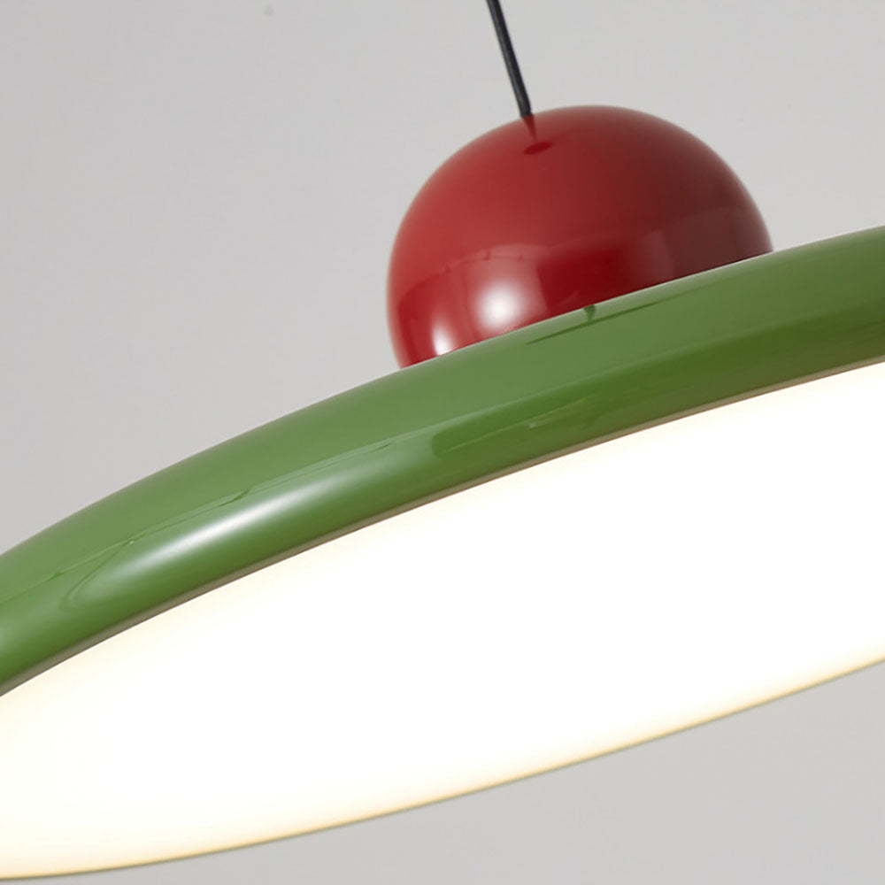 Jojo Suspension Nordique Soucoupe Volante Rouge/Crème/Vert - Neutralighting
