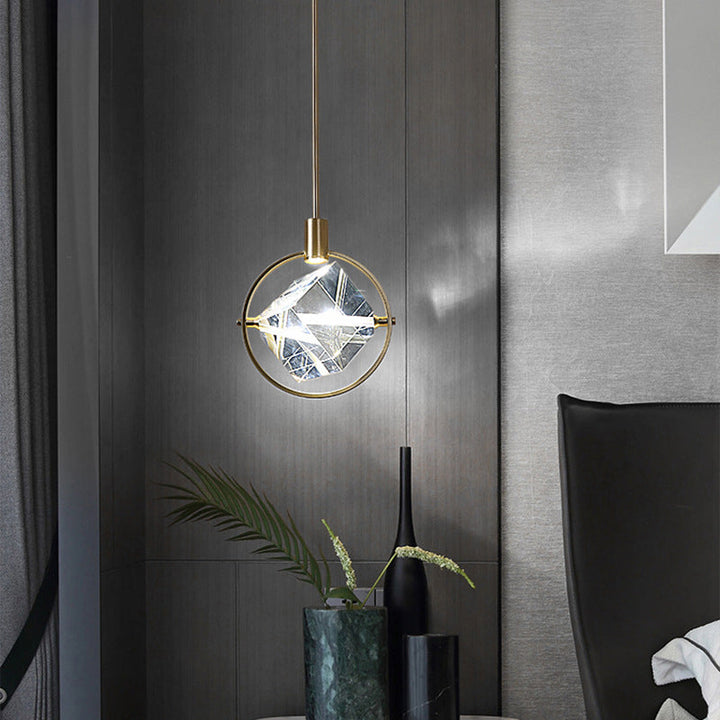 Kristy Suspension Luxe Moderne Métal/Cristal Salle à manger - Neutralighting