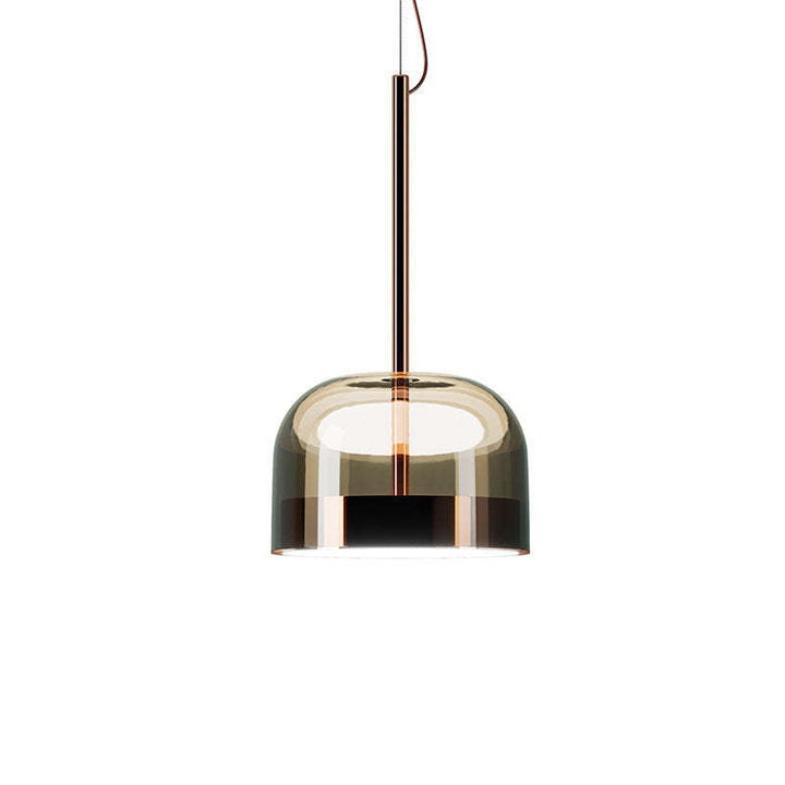 Valentina Suspension Nordique, Métal/Verre, Noir/Or, Salle à Manger - Neutralighting