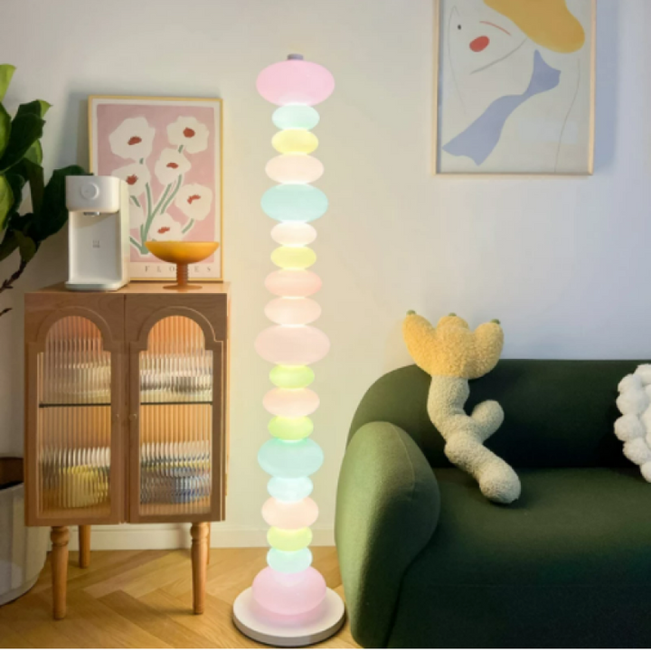 Lampadaire Valentina en Verre – Chic Lampadaire