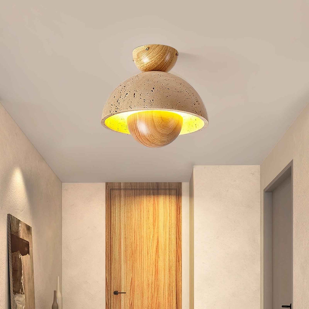 Lampe isra en Bois – Design Contemporain
