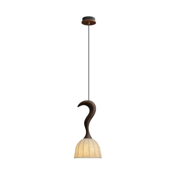 Colire Créativité Tordu Bois Suspension Lumière - Neutralighting