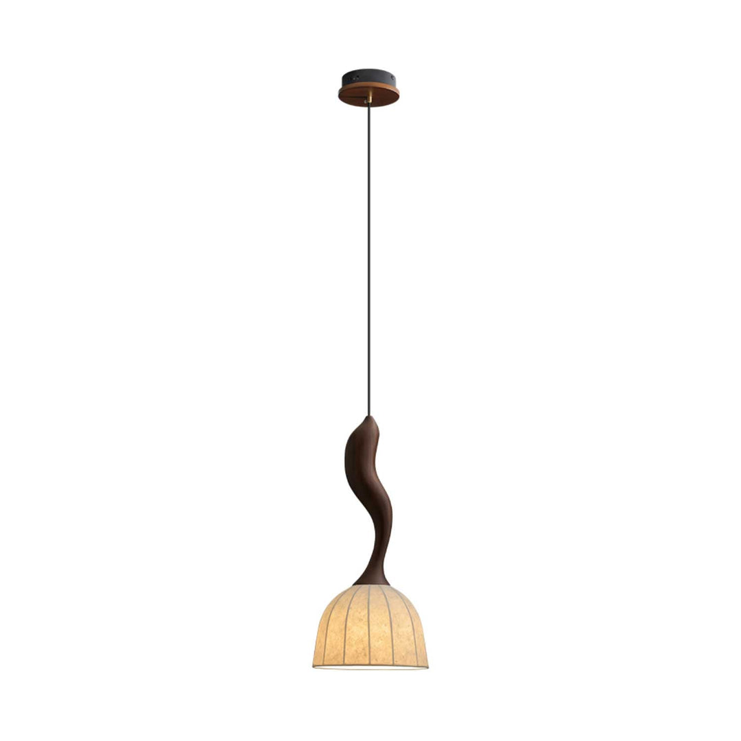 Colire Créativité Tordu Bois Suspension Lumière - Neutralighting