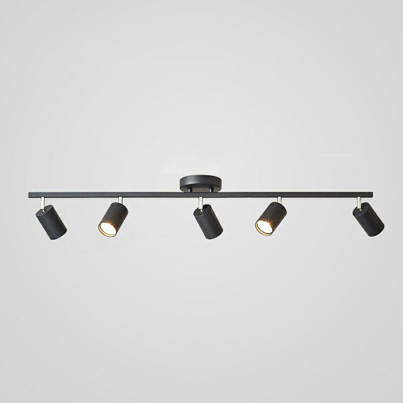 Aim Moderne LED Plafonnier Noir/Blanc/Or Métal Chambre à coucher - Neutralighting