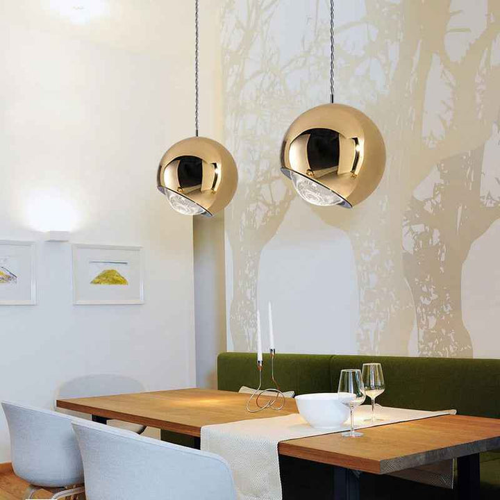 Valentina Design Moderne LED Luminaires Suspensions Or/Argent Chambre/Salon - Neutralighting