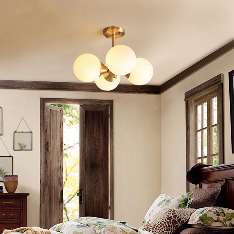 Valentina Suspension , Cuivre pur &amp; Verre - Neutralighting