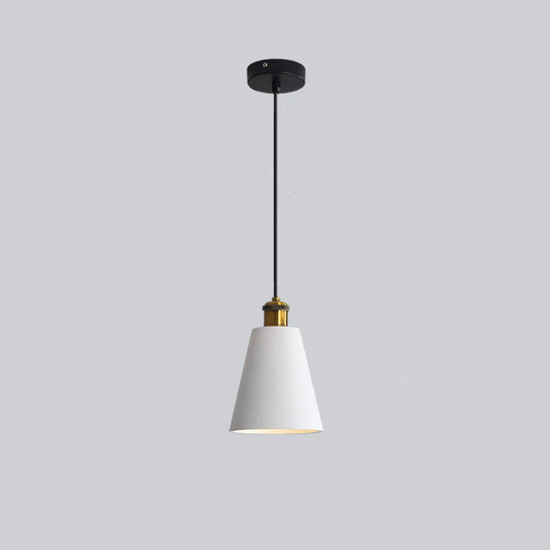 Miran Luminaires Suspension Nordique Blanc/Orange/Noir/Gris. Salon - Neutralighting