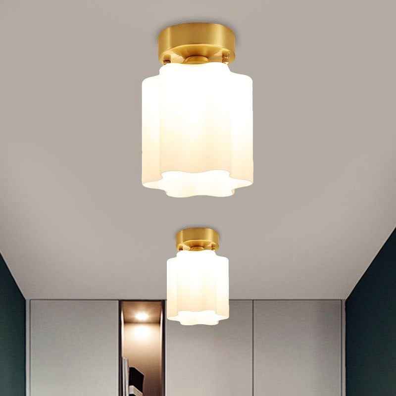 Plafonnier Arisha Verre LED V4
