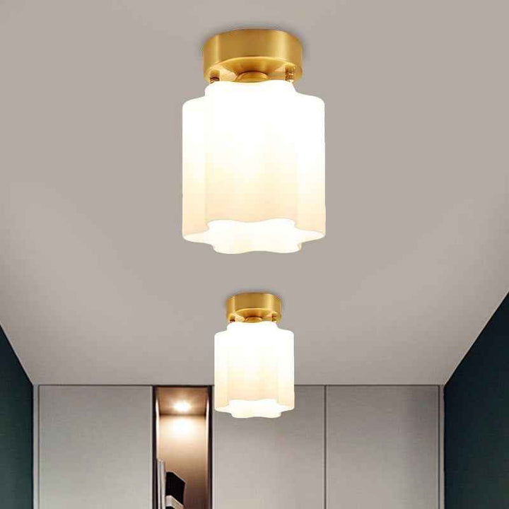 Plafonnier Arisha Verre LED V4