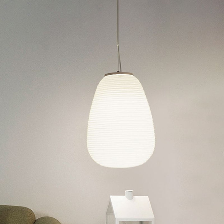 Ritta Design LED Suspension Blanc Verre Métal Chambre à coucher - Neutralighting
