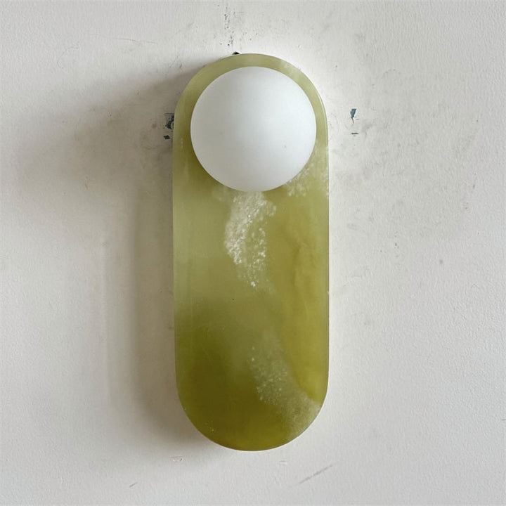 Syraeia Applique Murale Marbre Jade Minimaliste Moderne - Neutralighting