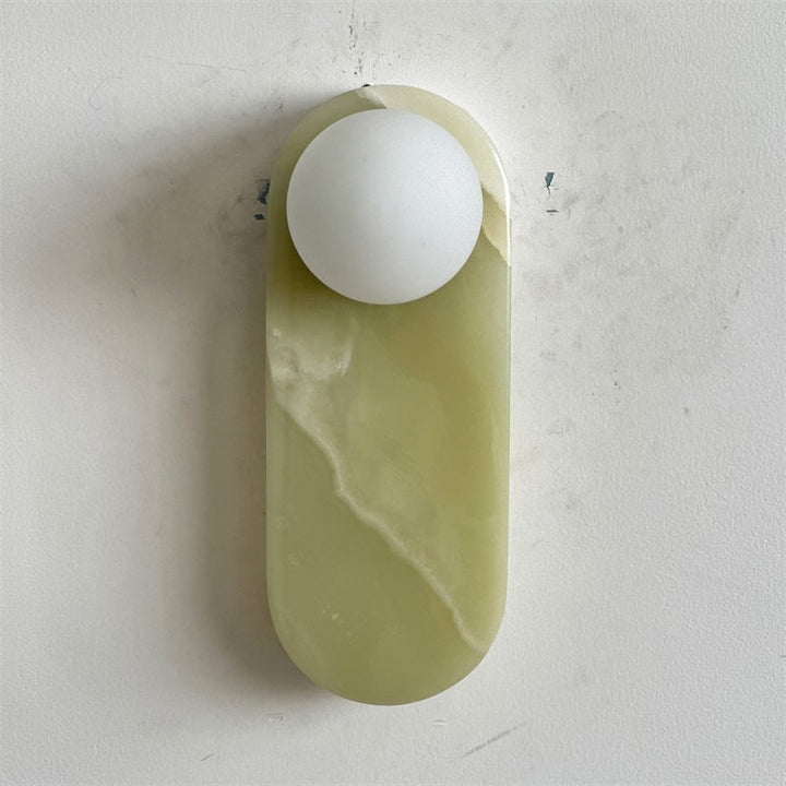 Syraeia Applique Murale Marbre Jade Minimaliste Moderne - Neutralighting