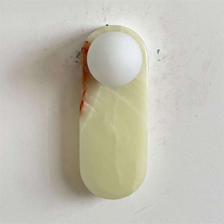 Syraeia Applique Murale Marbre Jade Minimaliste Moderne - Neutralighting
