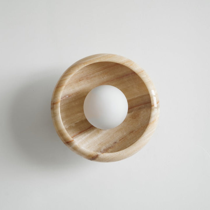 Onvix Applique murale en onyx naturel - Neutralighting