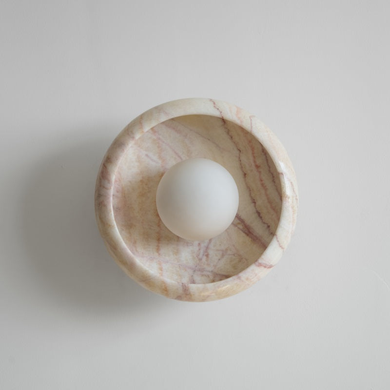 Piedra Applique Murale Marbre Verre Minimaliste - Neutralighting